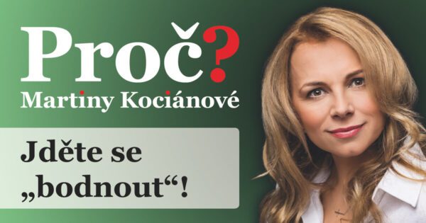 Proč? Martiny Kociánové: Jděte se „bodnout“!