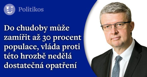 Karel Havlíček /ANO/ 1. díl: Do chudoby může zamířit až 30 procent populace, vláda proti této hrozbě nedělá dostatečná opatření